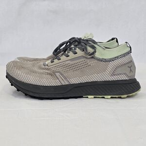Flux Adapt Trail Runner Mens 10.5 Womens 12 Gray Green Athletic Knit Shoes